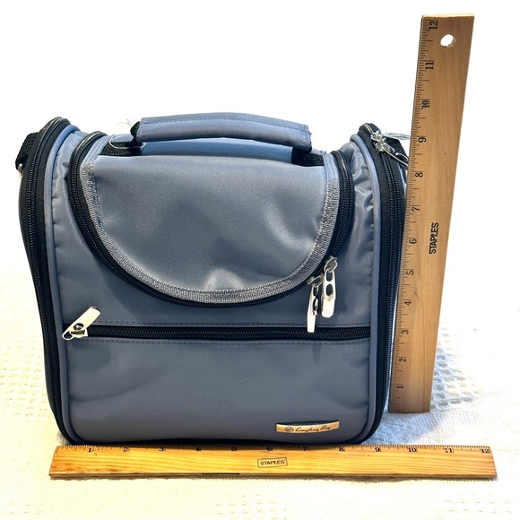 Everything Bag Carry On Travel Makeup Toiletry Jewelry Case Pouch Organizer - Picture 4 of 13